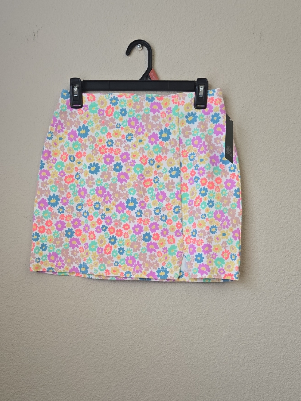 wild fable Pastel Multicolor Floral Mini Skirt